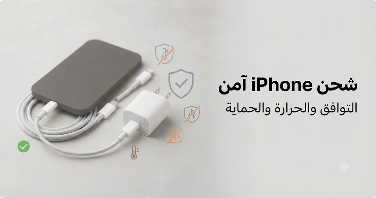 ملحقات شحن iPhone آمنة مع اعتبارات التوافق والحماية من الحرارة