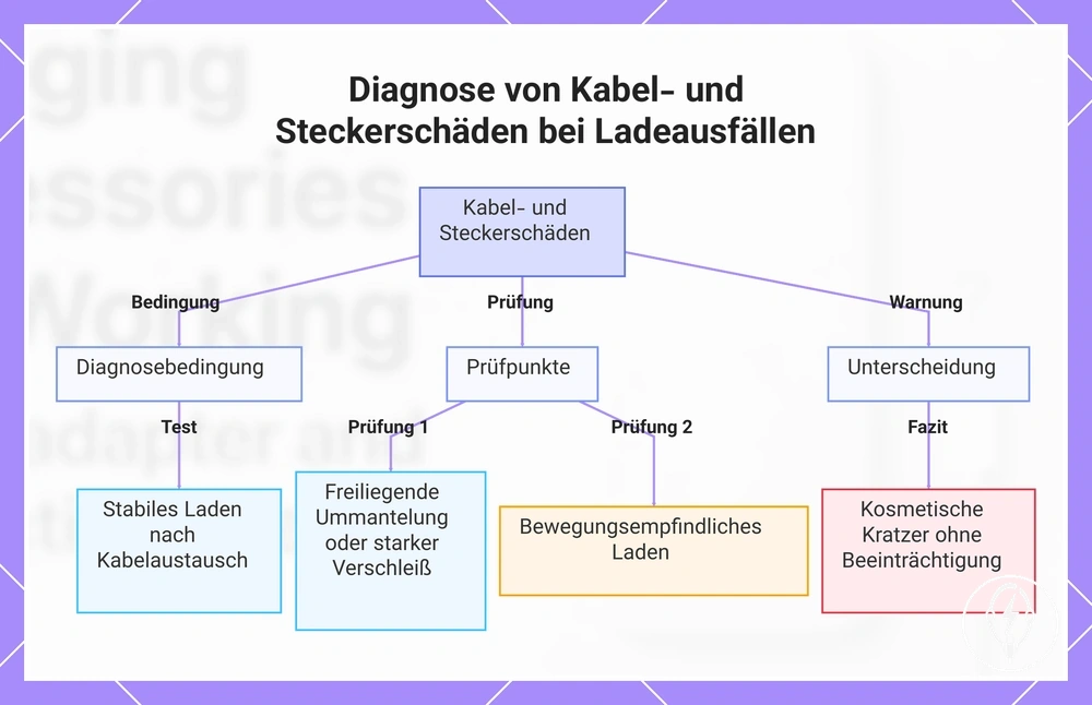 Diagnose von Kabel- und Steckerschäden bei Ladeausfällen