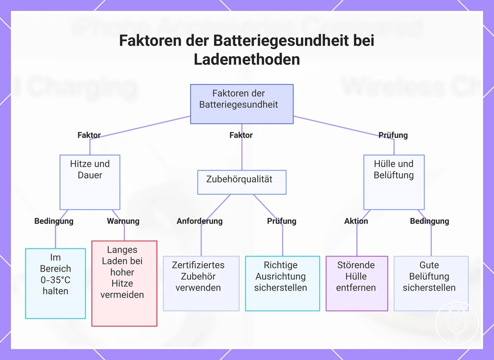 Faktoren der Batteriegesundheit bei Lademethoden