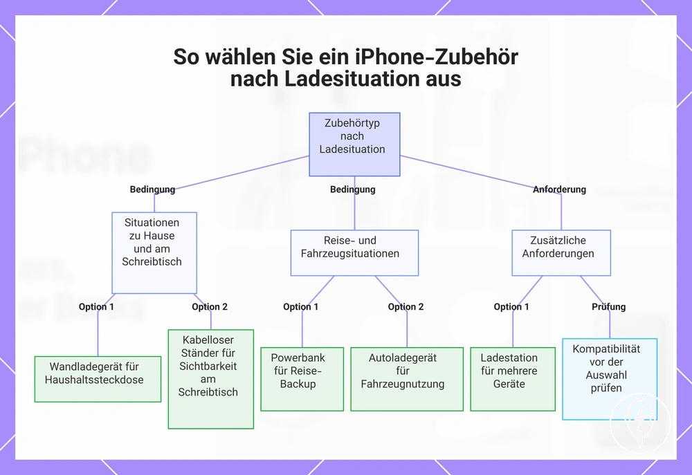 So wählen Sie ein iPhone-Zubehör nach Ladesituation aus