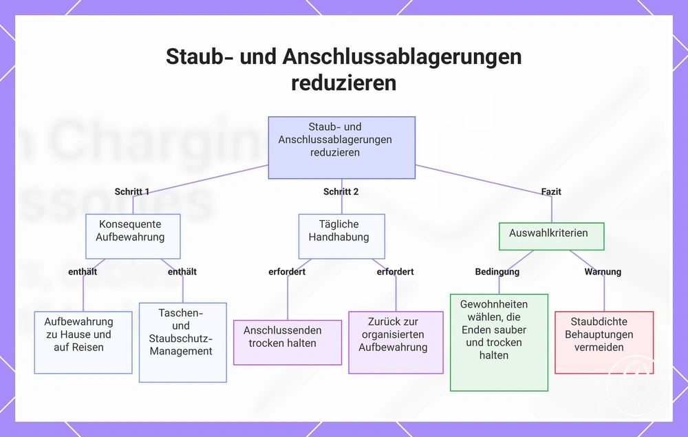 Staub- und Anschlussablagerungen reduzieren
