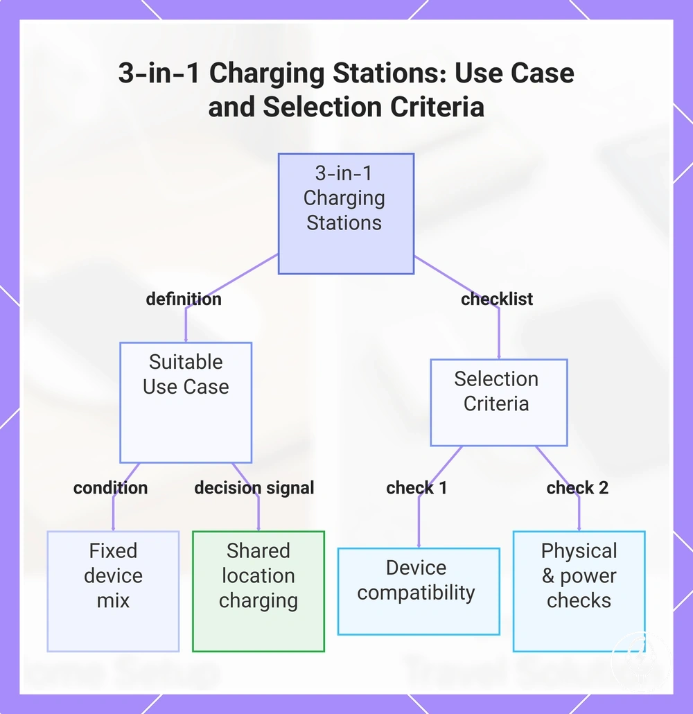 3-in-1 Charging Stations: Use Case and Selection Criteria