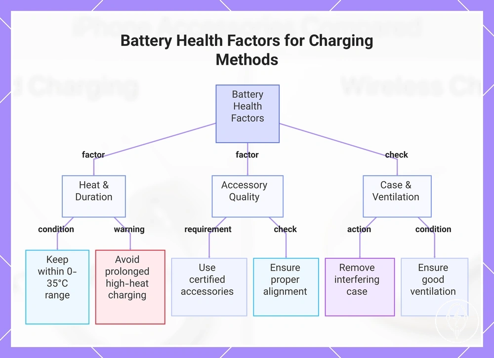 Battery Health Factors for Charging Methods