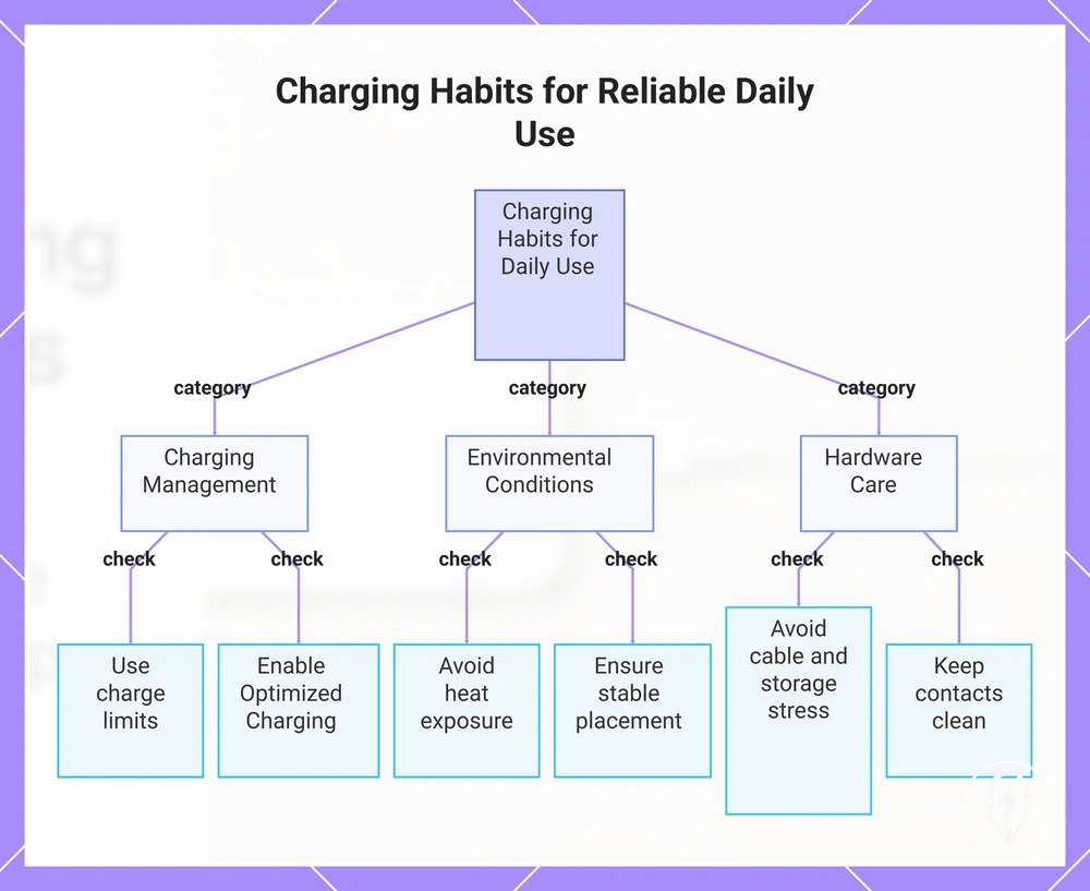 Charging Habits for Reliable Daily Use