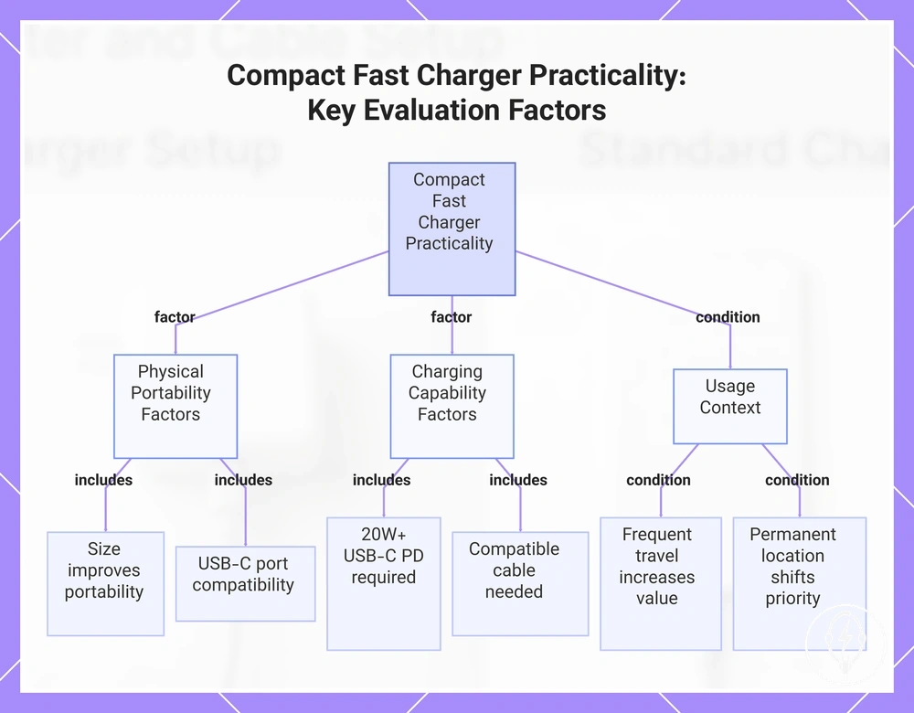 Compact Fast Charger Practicality: Key Evaluation Factors