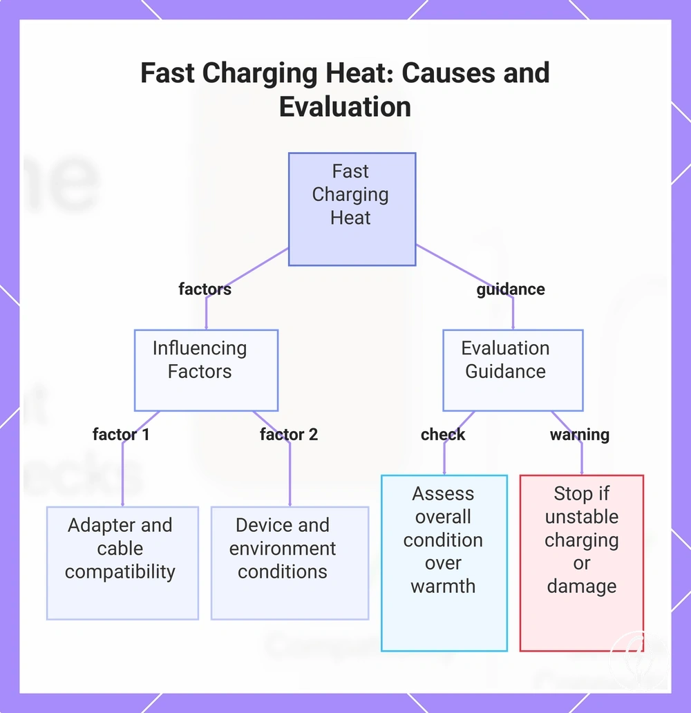 Fast Charging Heat: Causes and Evaluation