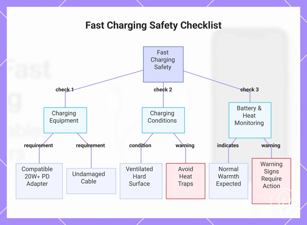 Fast Charging Safety Checklist