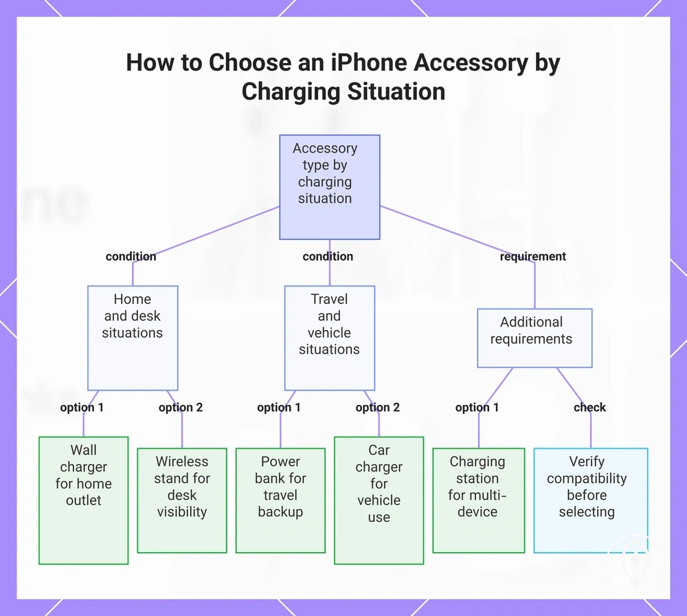 How to Choose an iPhone Accessory by Charging Situation