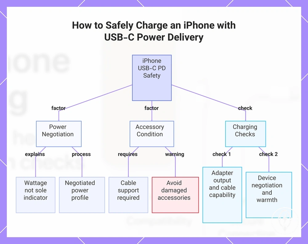 How to Safely Charge an iPhone with USB-C Power Delivery