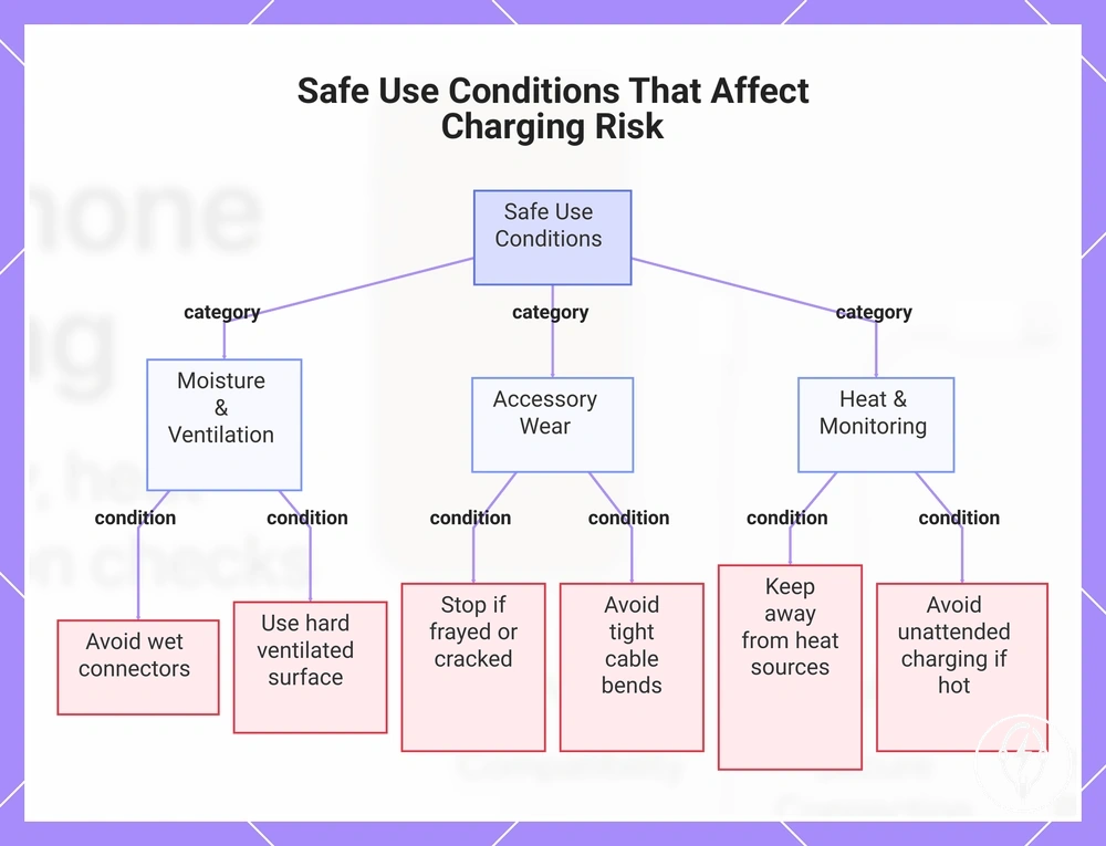 Safe Use Conditions That Affect Charging Risk