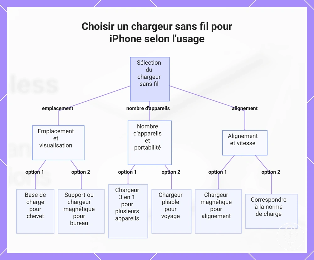 Choisir un chargeur sans fil pour iPhone selon l'usage