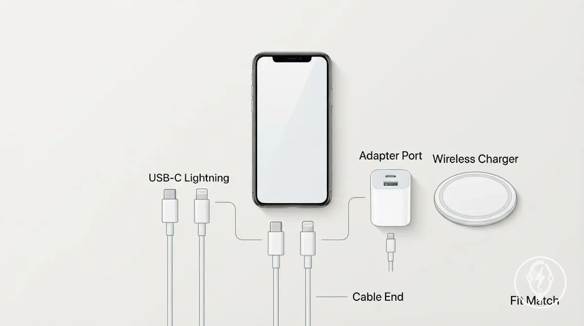 Verifications compatibilite modele connecteur iphone