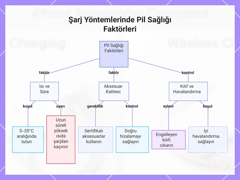 Şarj Yöntemlerinde Pil Sağlığı Faktörleri