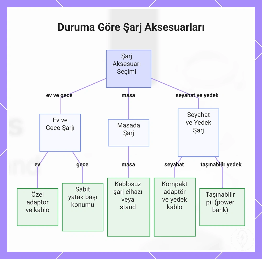 Duruma Göre Şarj Aksesuarları