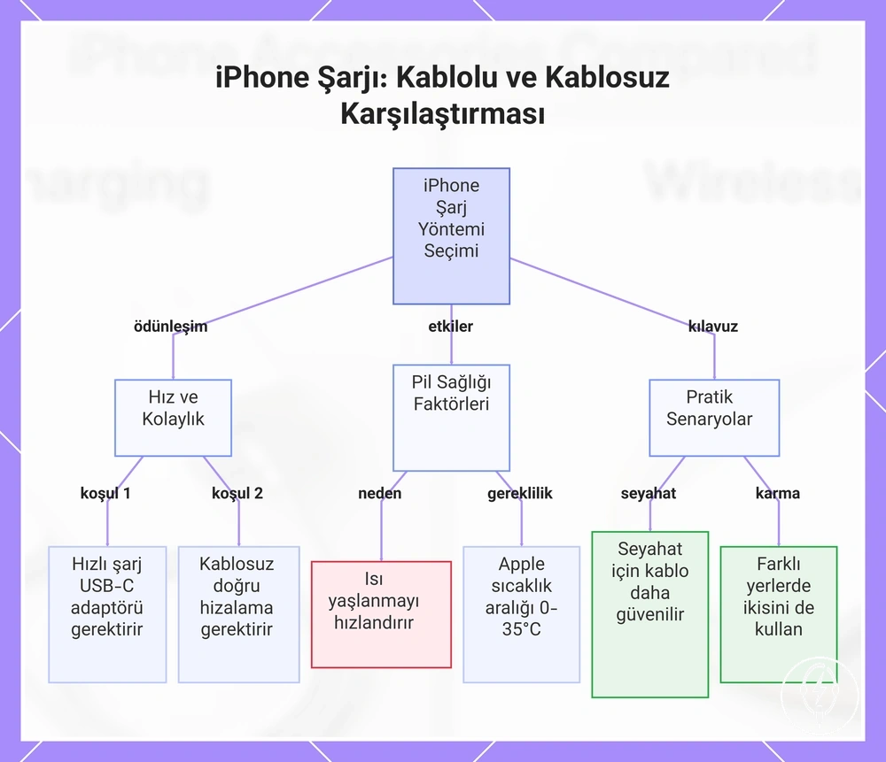 iPhone Şarjı: Kablolu ve Kablosuz Karşılaştırması