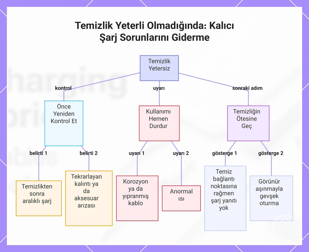 Temizlik Yeterli Olmadığında: Kalıcı Şarj Sorunlarını Giderme