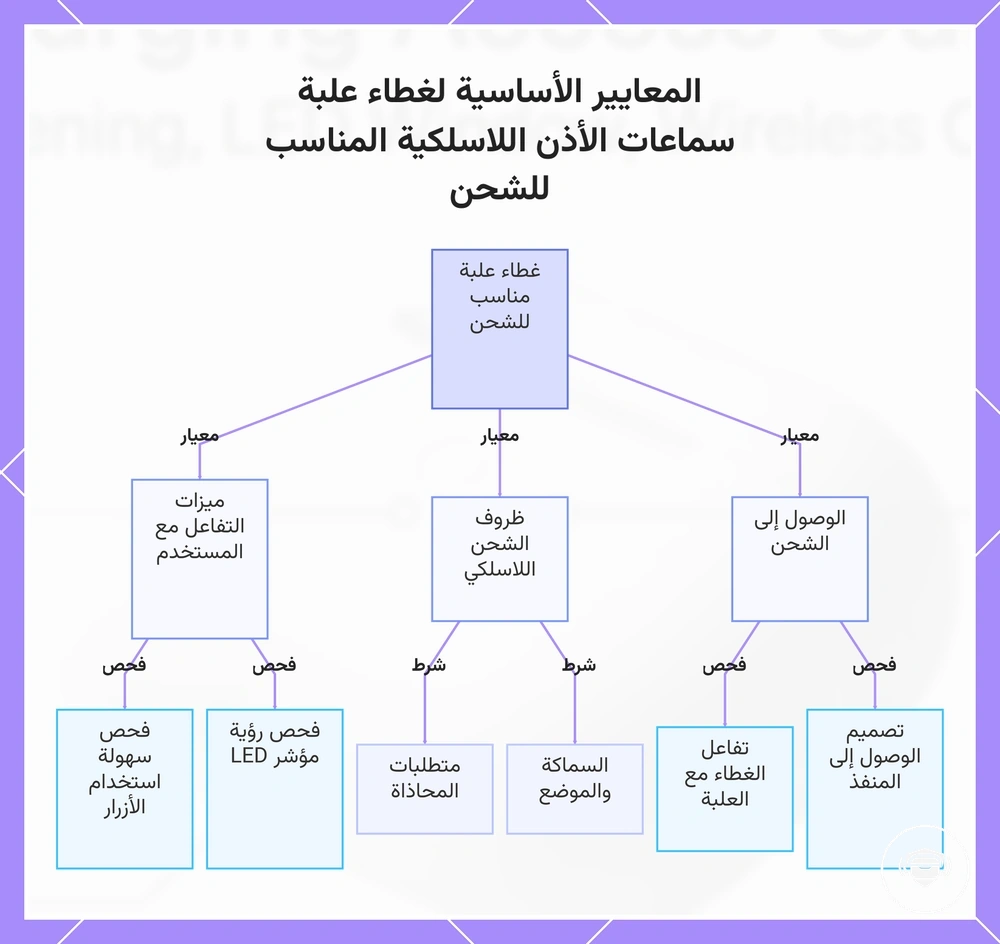 المعايير الأساسية لغطاء علبة سماعات الأذن اللاسلكية المناسب للشحن