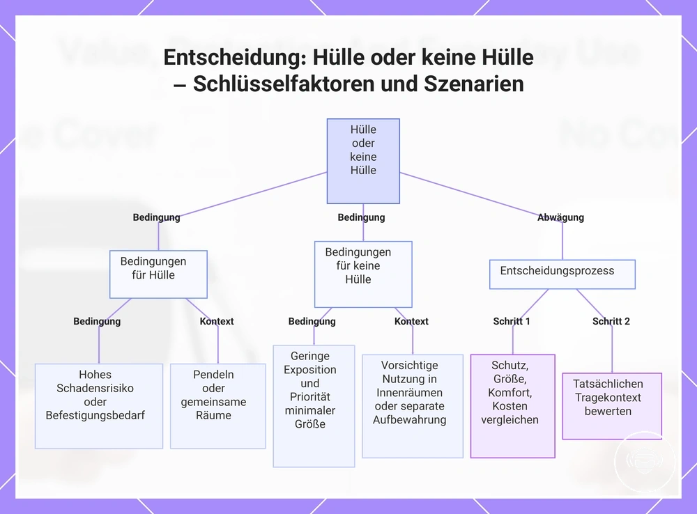 Entscheidung: Hülle oder keine Hülle – Schlüsselfaktoren und Szenarien