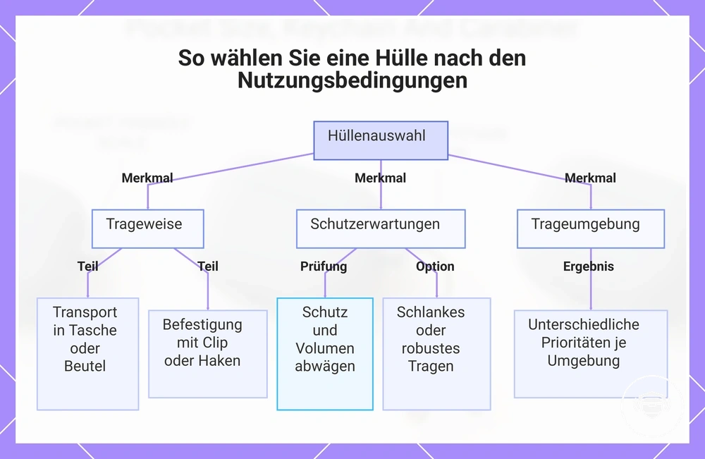 So wählen Sie eine Hülle nach den Nutzungsbedingungen