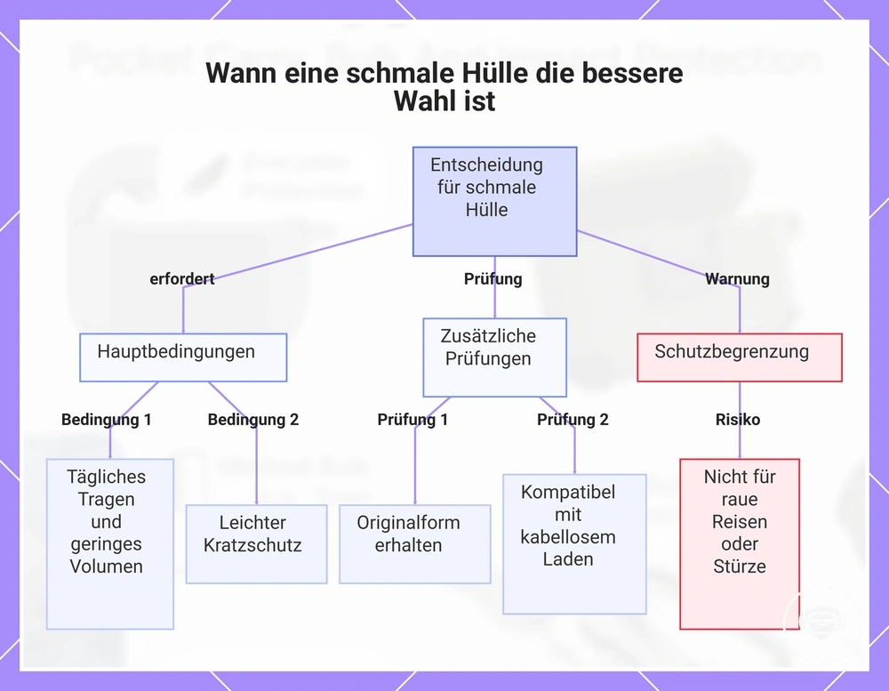 Wann eine schmale Hülle die bessere Wahl ist