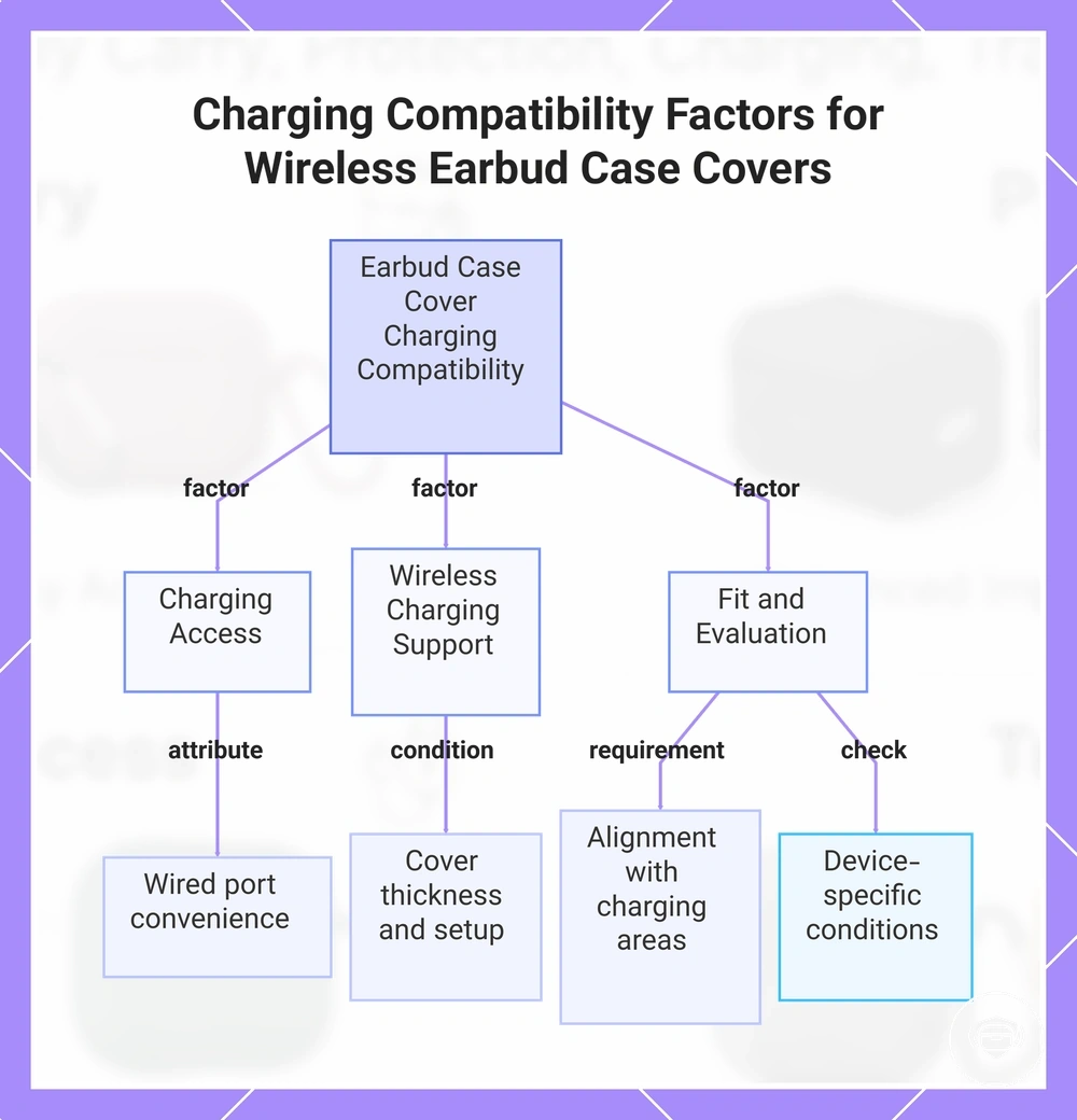Charging Compatibility Factors for Wireless Earbud Case Covers