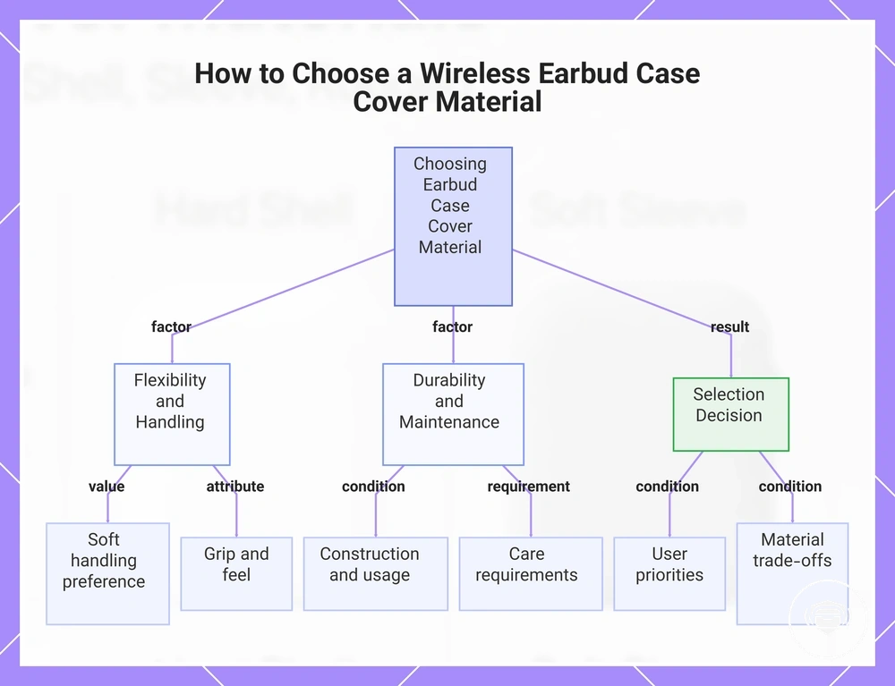 How to Choose a Wireless Earbud Case Cover Material