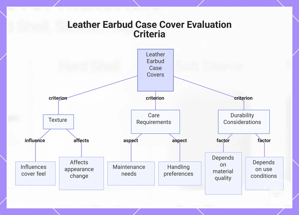 Leather Earbud Case Cover Evaluation Criteria