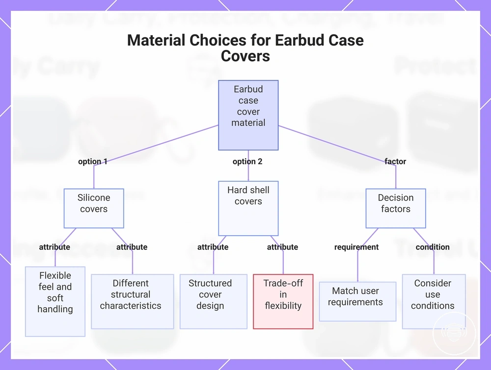 Material Choices for Earbud Case Covers