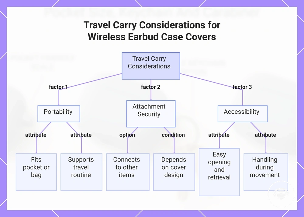 Travel Carry Considerations for Wireless Earbud Case Covers