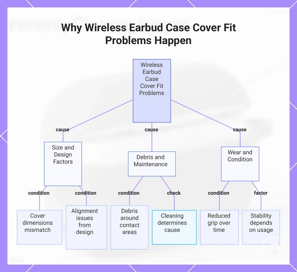 Why Wireless Earbud Case Cover Fit Problems Happen