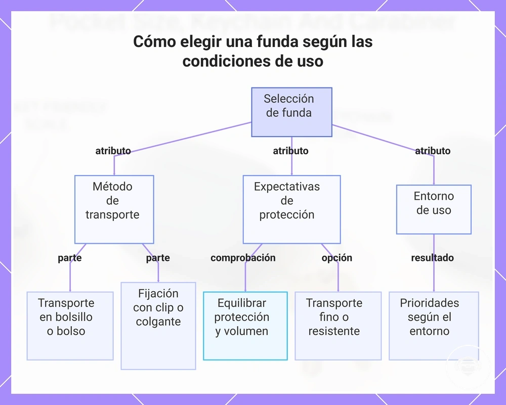 Cómo elegir una funda según las condiciones de uso
