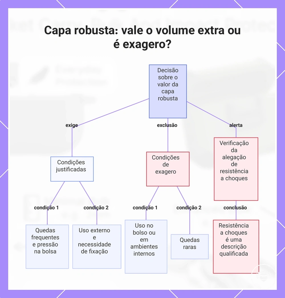 Capa robusta: vale o volume extra ou é exagero?