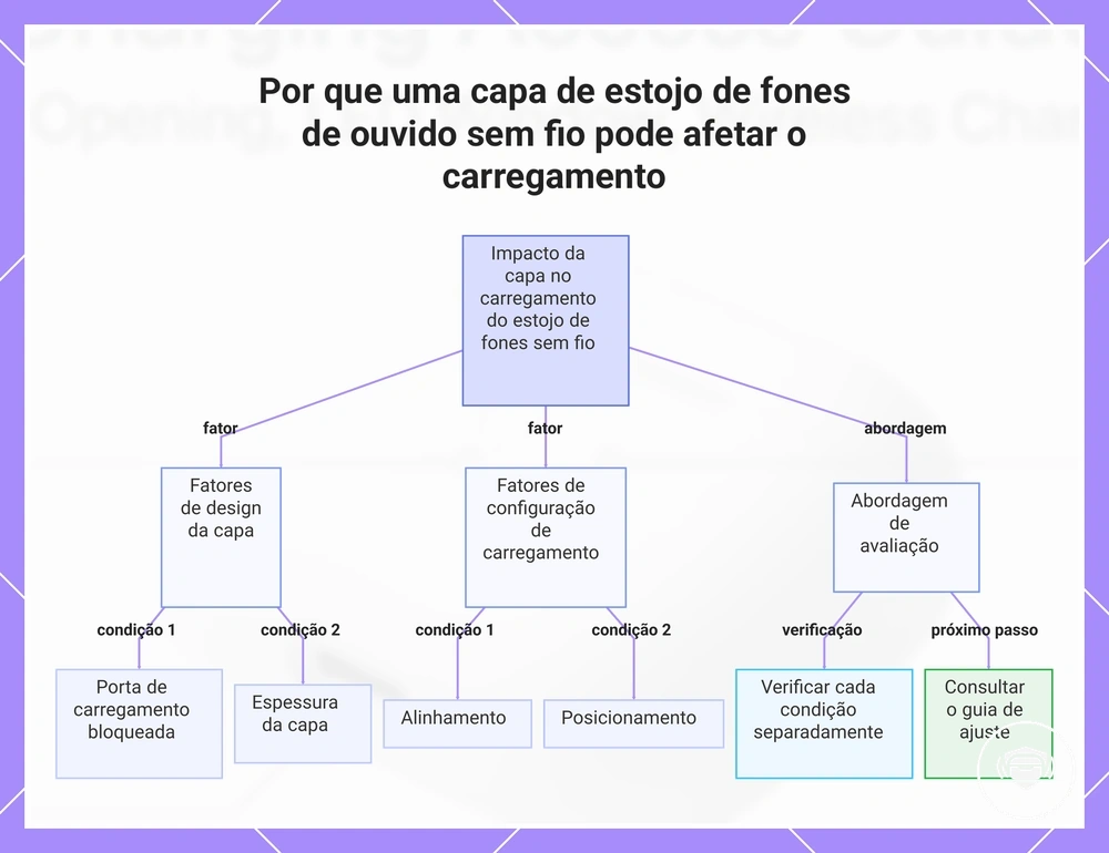 Por que uma capa de estojo de fones de ouvido sem fio pode afetar o carregamento