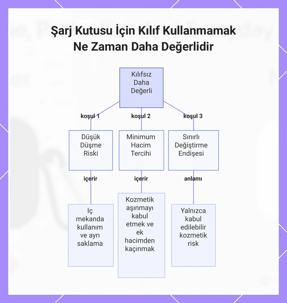 Şarj Kutusu İçin Kılıf Kullanmamak Ne Zaman Daha Değerlidir