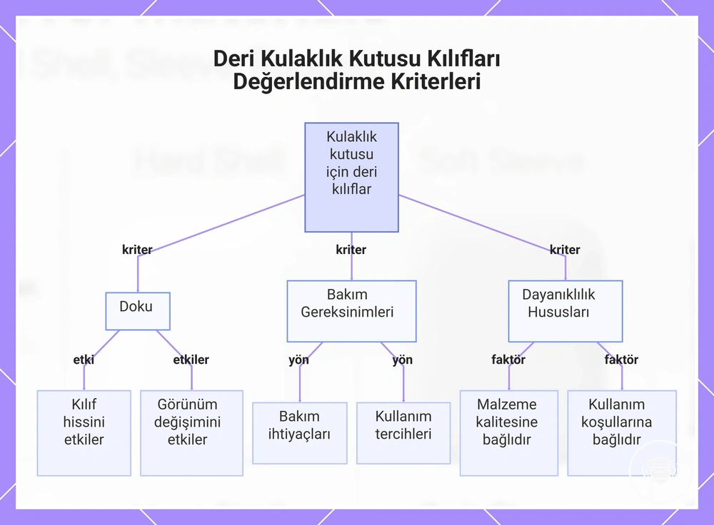 Deri Kulaklık Kutusu Kılıfları Değerlendirme Kriterleri