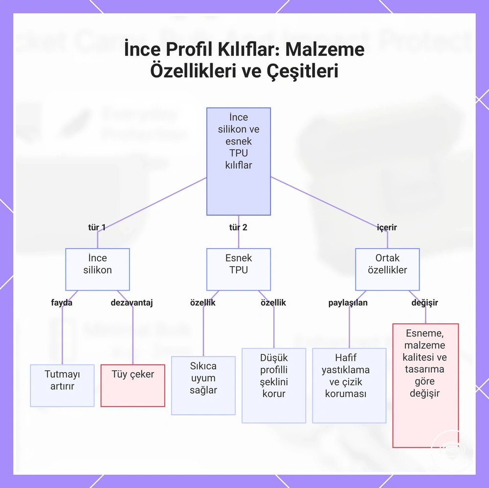 İnce Profil Kılıflar: Malzeme Özellikleri ve Çeşitleri