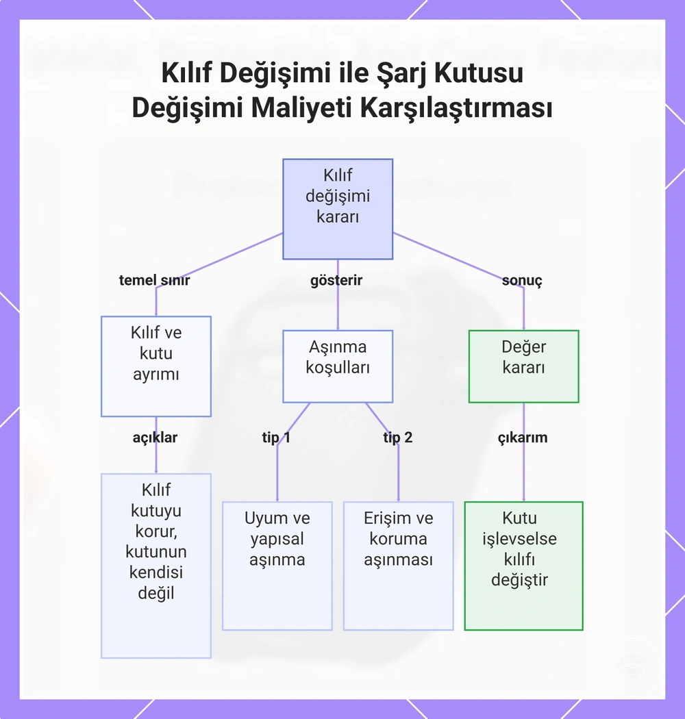 Kılıf Değişimi ile Şarj Kutusu Değişimi Maliyeti Karşılaştırması
