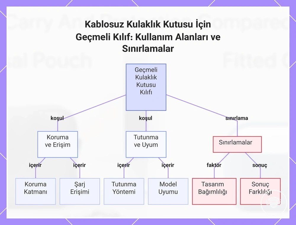 Kablosuz Kulaklık Kutusu İçin Geçmeli Kılıf: Kullanım Alanları ve Sınırlamalar