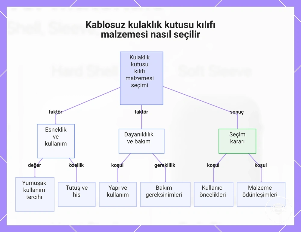 Kablosuz kulaklık kutusu kılıfı malzemesi nasıl seçilir