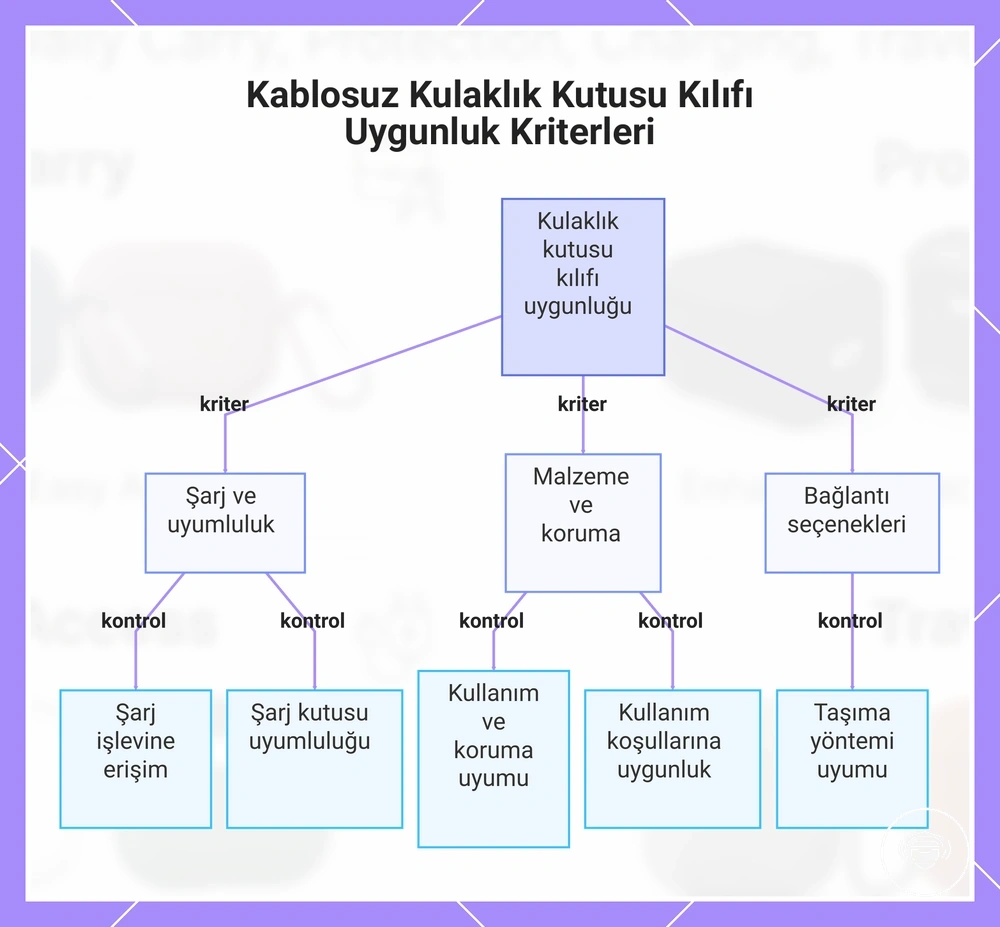 Kablosuz Kulaklık Kutusu Kılıfı Uygunluk Kriterleri