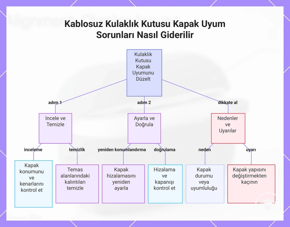Kablosuz Kulaklık Kutusu Kapak Uyum Sorunları Nasıl Giderilir