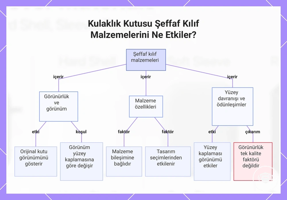 Kulaklık Kutusu Şeffaf Kılıf Malzemelerini Ne Etkiler?