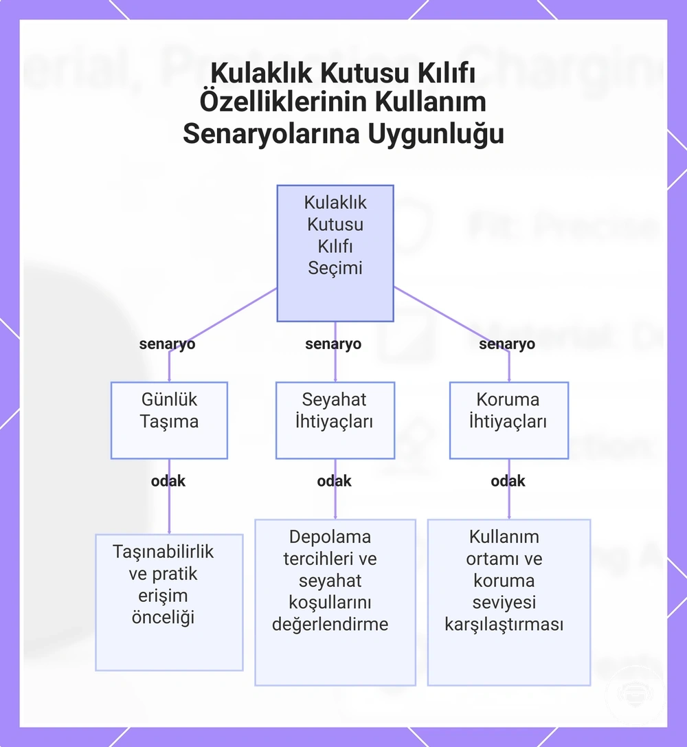 Kulaklık Kutusu Kılıfı Özelliklerinin Kullanım Senaryolarına Uygunluğu