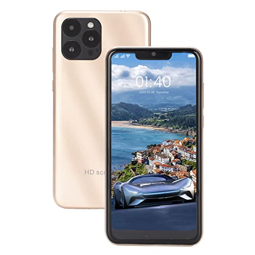 Smartphone A16 Pro Max Débloqué - Écran 7.3" FHD+, 108MP, 8000mAh, Android 14, 4GB+128GB Extensible - Double SIM 5G (Noir)