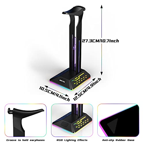 BABITOO Support de casque RGB pour casque-2