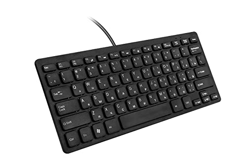 Mini clavier filaire russe cyrillique et anglais – Image 2