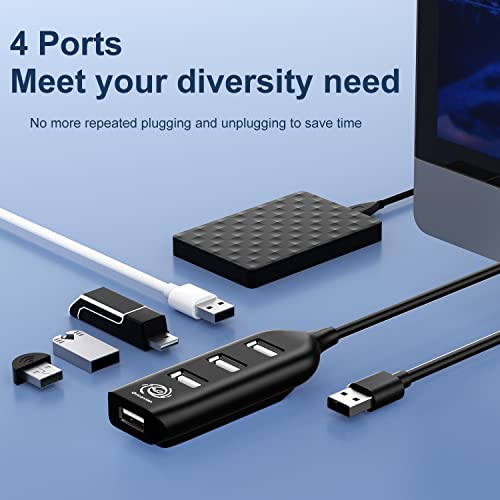 (Lot de 3) Concentrateur USB 4 ports, – Image 2