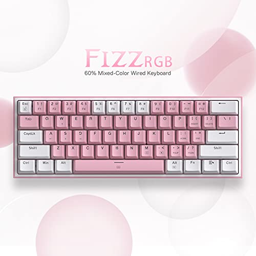 Redragon K617 Fizz Clavier de jeu RVB – Image 2