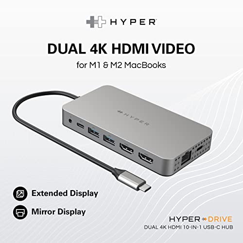 HyperDrive M1 M2 MacBook Pro USB C – Image 2