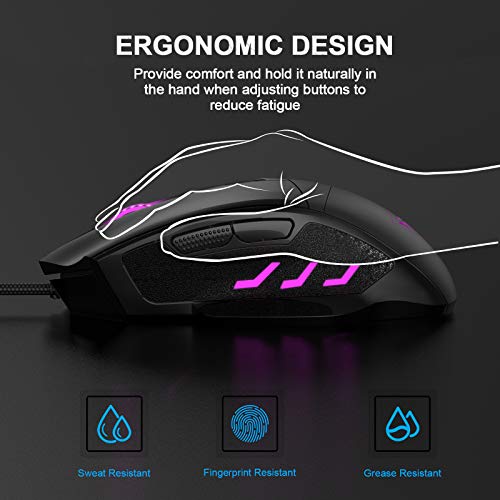 CP3 Souris de jeu filaire 3200 DPI-2